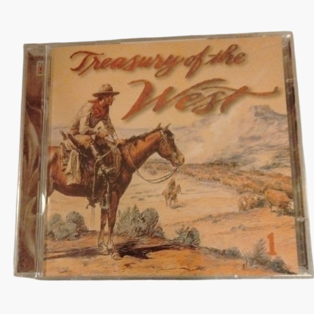 Treasury Of The West Volume 1 CD 2 Disc Set Sony Music Western Songs 2001